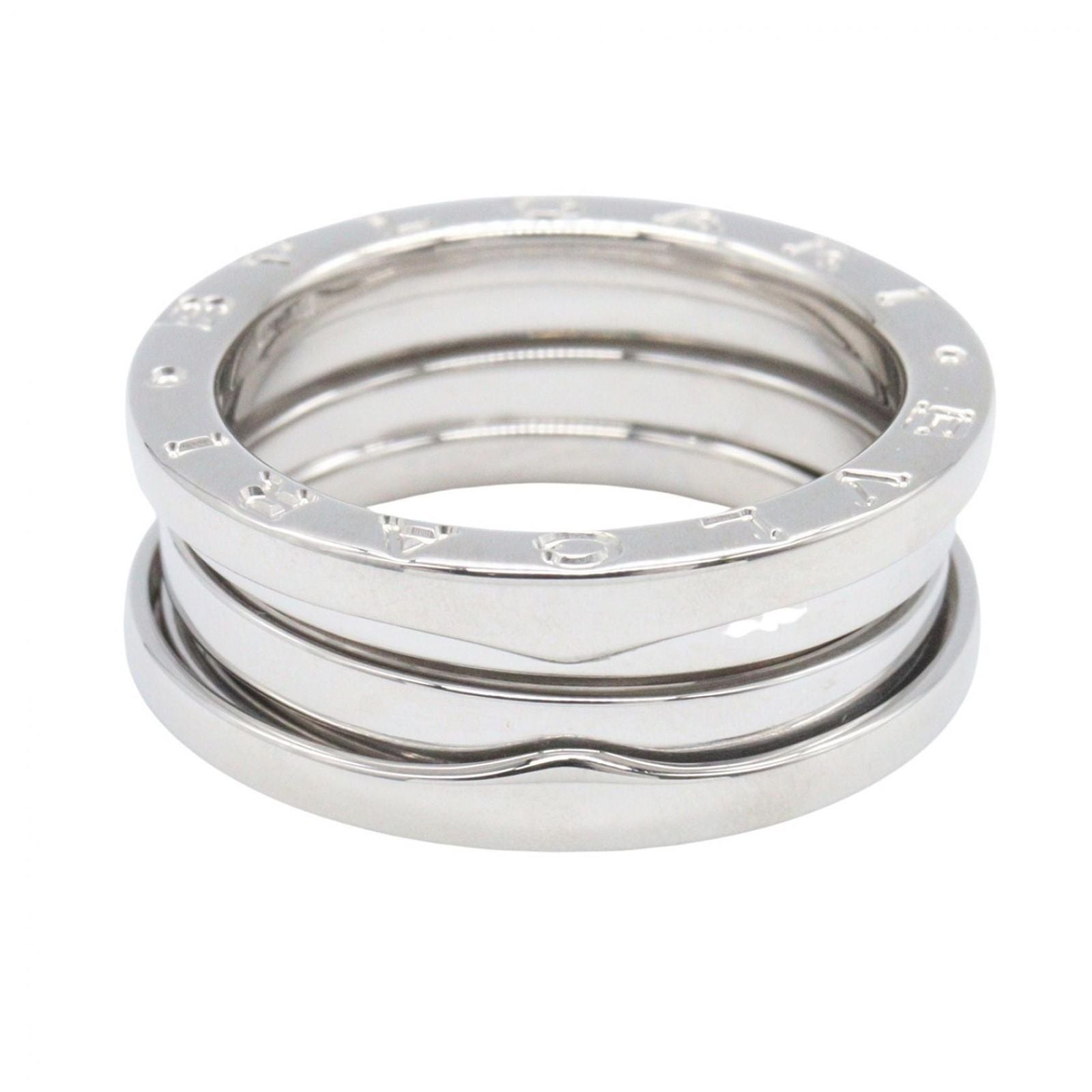 Bvlgari Ring B-zero One Band 18k White Gold — view 2
