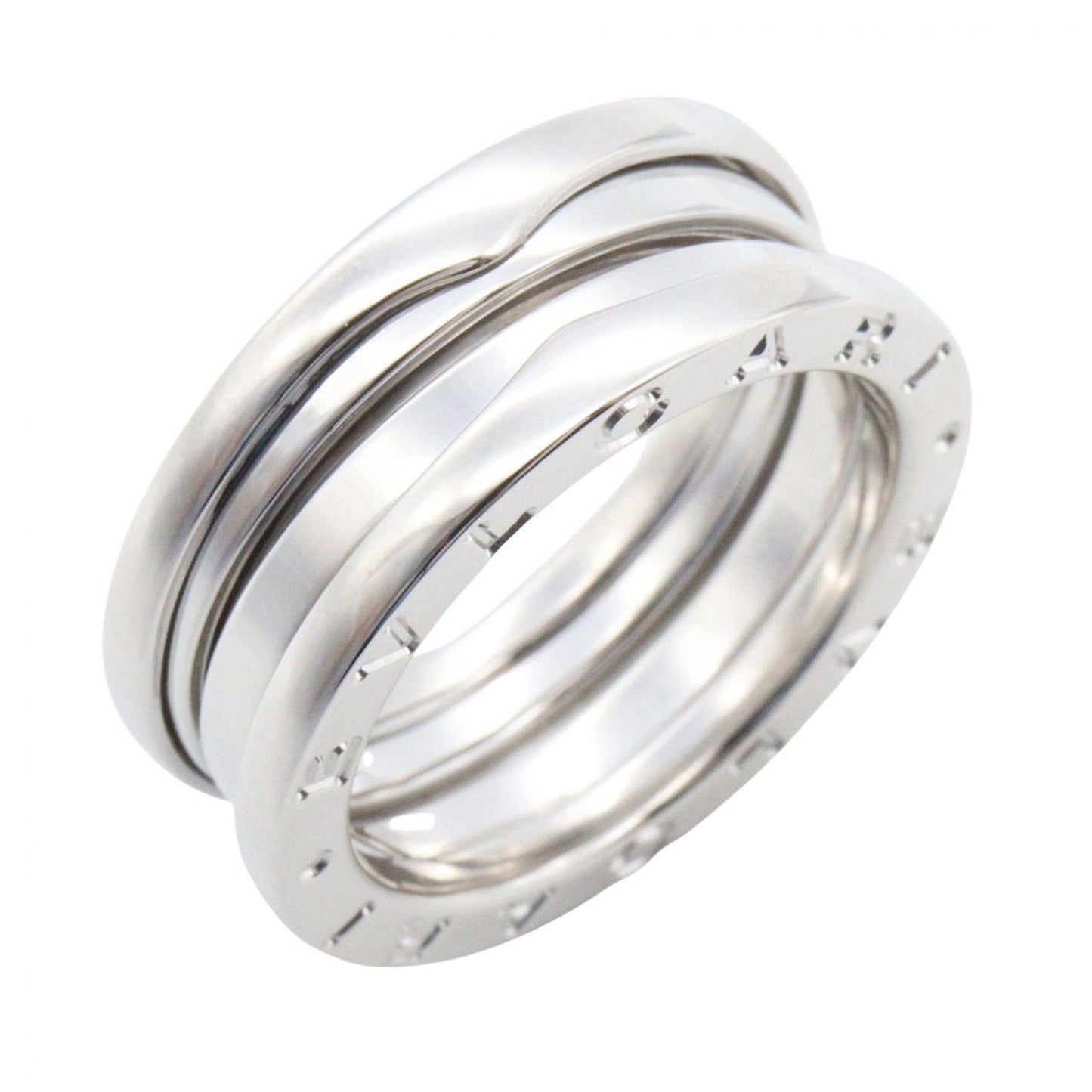 Bvlgari Ring B-zero One Band 18k White Gold