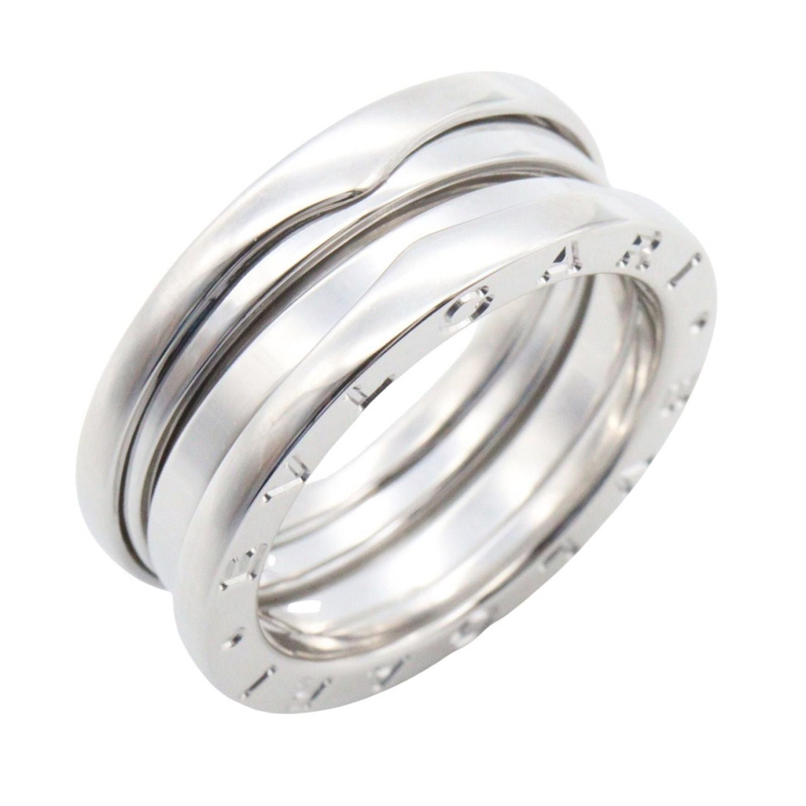 Bvlgari Ring B-zero One Band 18k White Gold