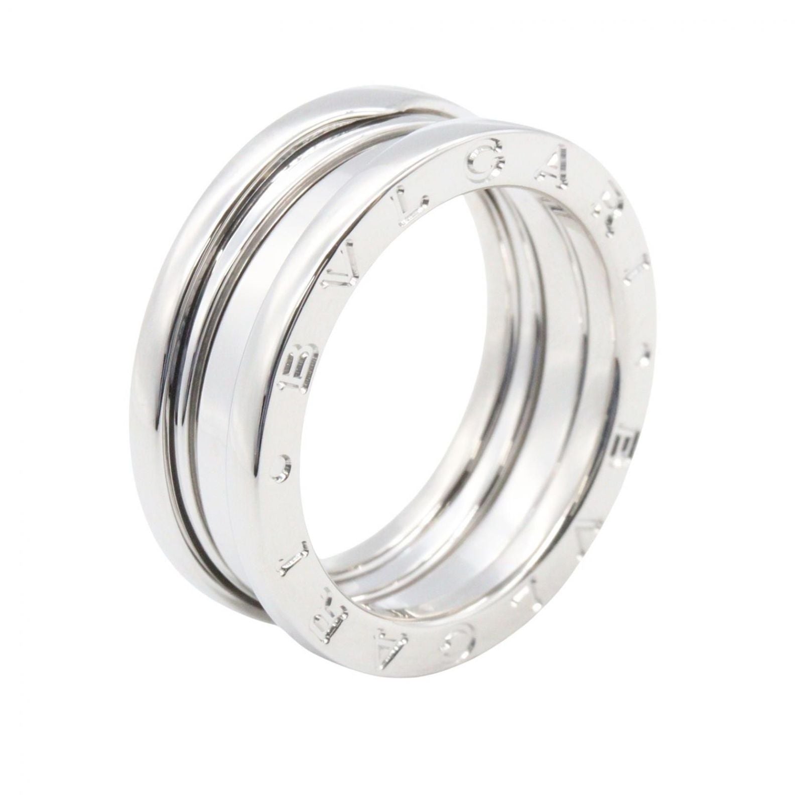 Bvlgari Ring B-zero One Band 18k White Gold — view 3