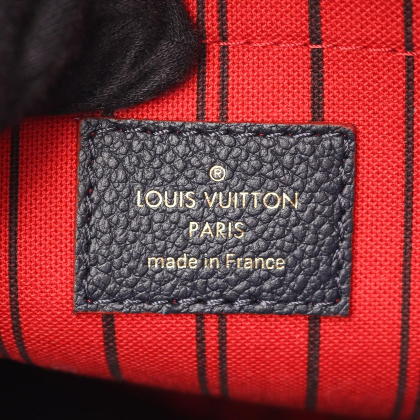 Louis Vuitton Handbag Montaigne MM 2-Way Marine Leather — view 4