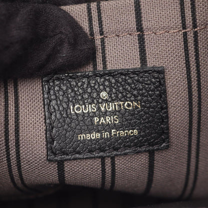 Louis Vuitton Handbag Montaigne BB 2-Way Noir Leather — view 4