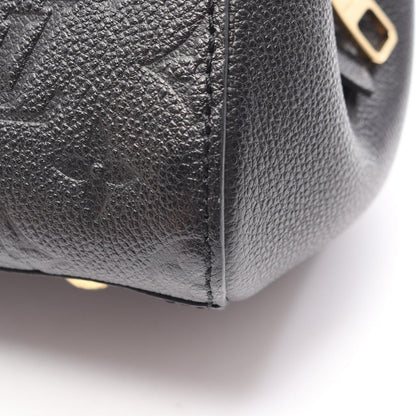 Louis Vuitton Handbag Montaigne BB 2-Way Noir Leather — view 6