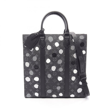 Louis Vuitton Tote Bag Yayoi Kusama 2-Way Canvas Leather LV Yk Sac Plat