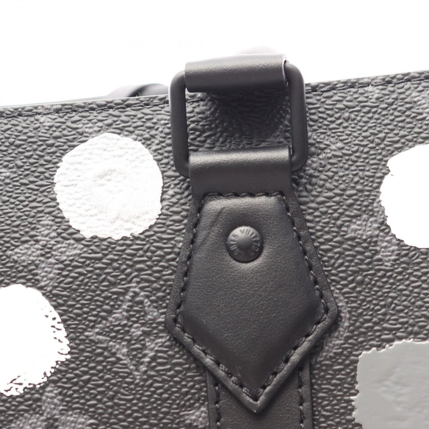 Louis Vuitton Tote Bag Yayoi Kusama 2-Way Canvas Leather LV Yk Sac Plat — view 5