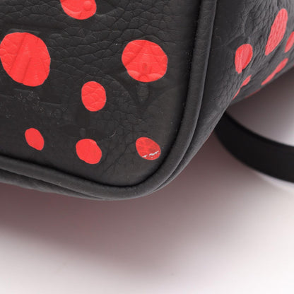 Louis Vuitton Boston Bag LV YK Lockit 2-Way Noir Red Leather — view 7