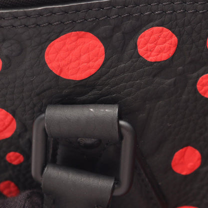 Louis Vuitton Boston Bag LV YK Lockit 2-Way Noir Red Leather — view 5