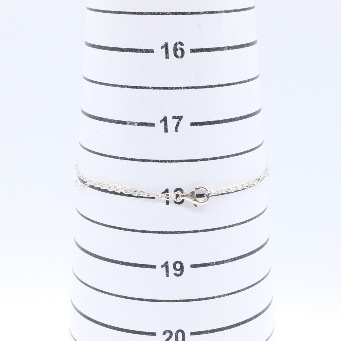 Cartier Bracelet Love Circle Diamond 16 18 cm 18k White Gold — view 7