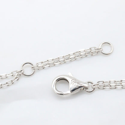 Cartier Bracelet Love Circle Diamond 16 18 cm 18k White Gold — view 5