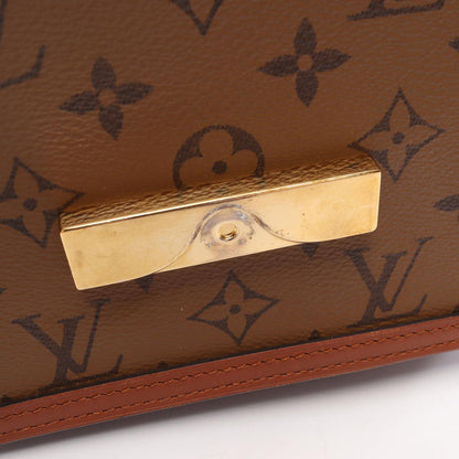 Louis Vuitton Shoulder Bag Dauphine Mini Canvas Leather — view 7