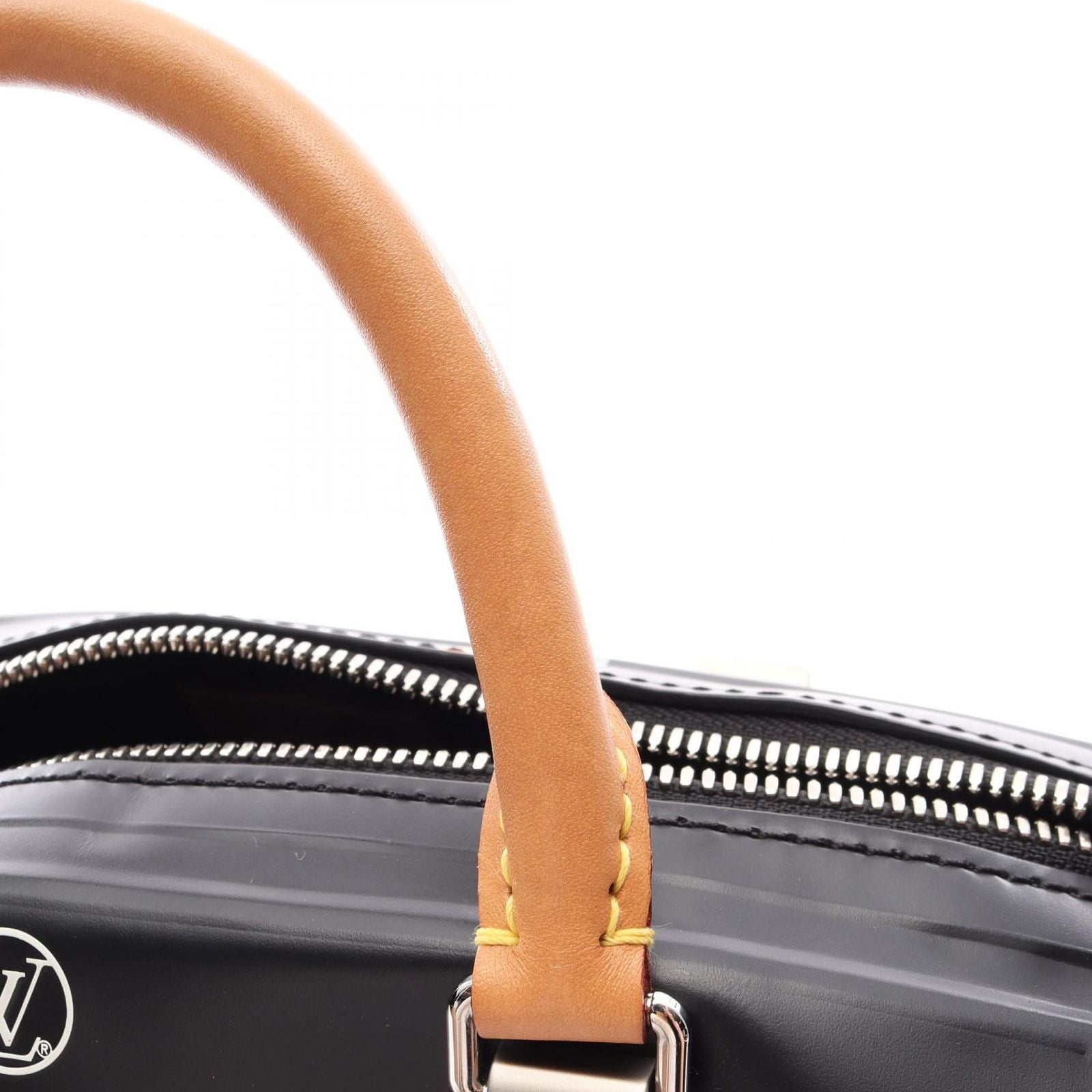 Louis Vuitton Handbag Speedy 25 Space Collection Noir Leather — view 8