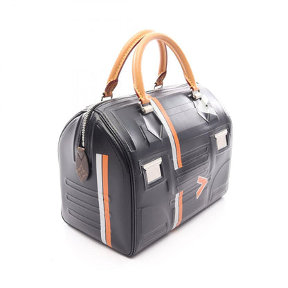Louis Vuitton Handbag Speedy 25 Space Collection Noir Leather — view 2