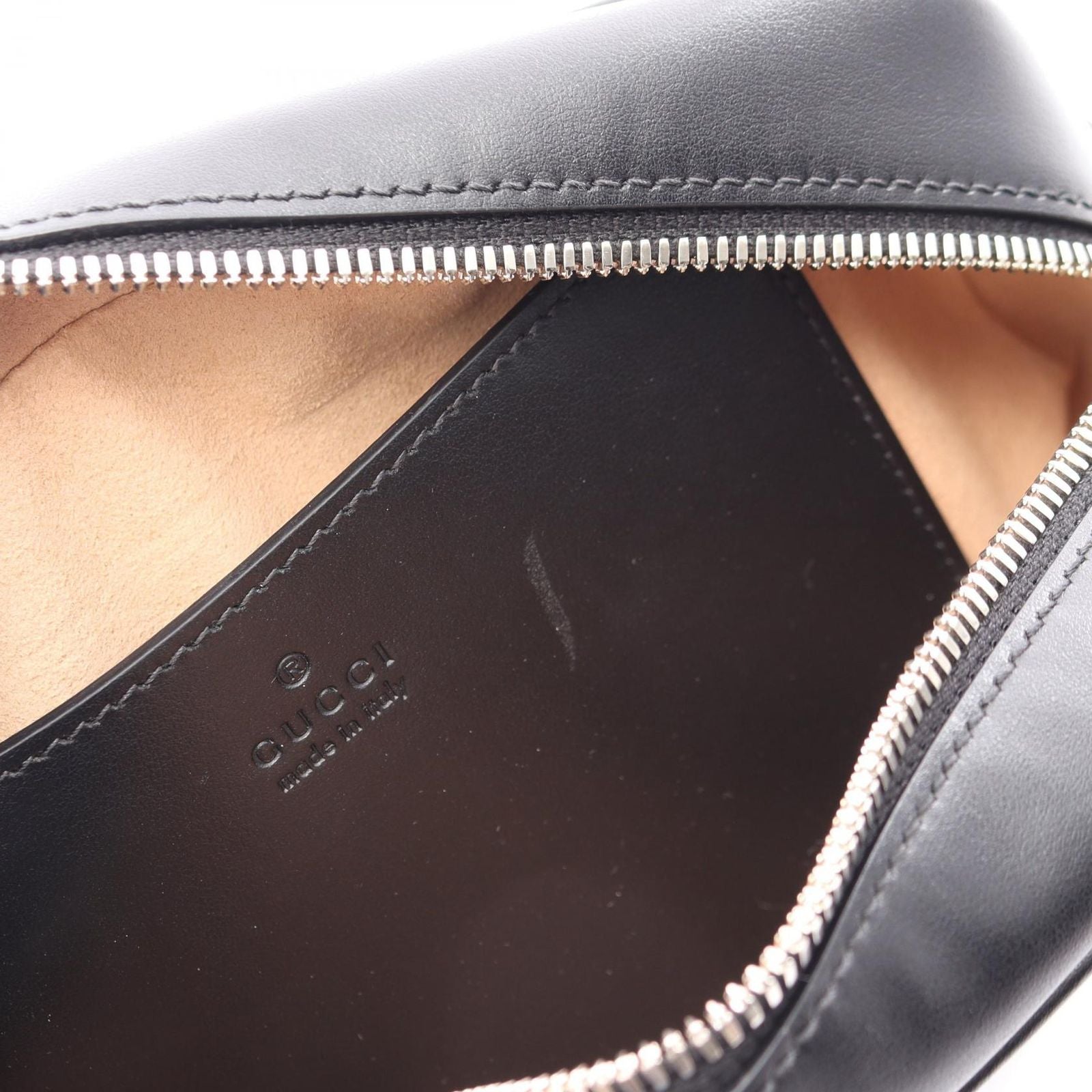 Gucci Shoulder Bag GG Marmont Black Leather Small — view 5