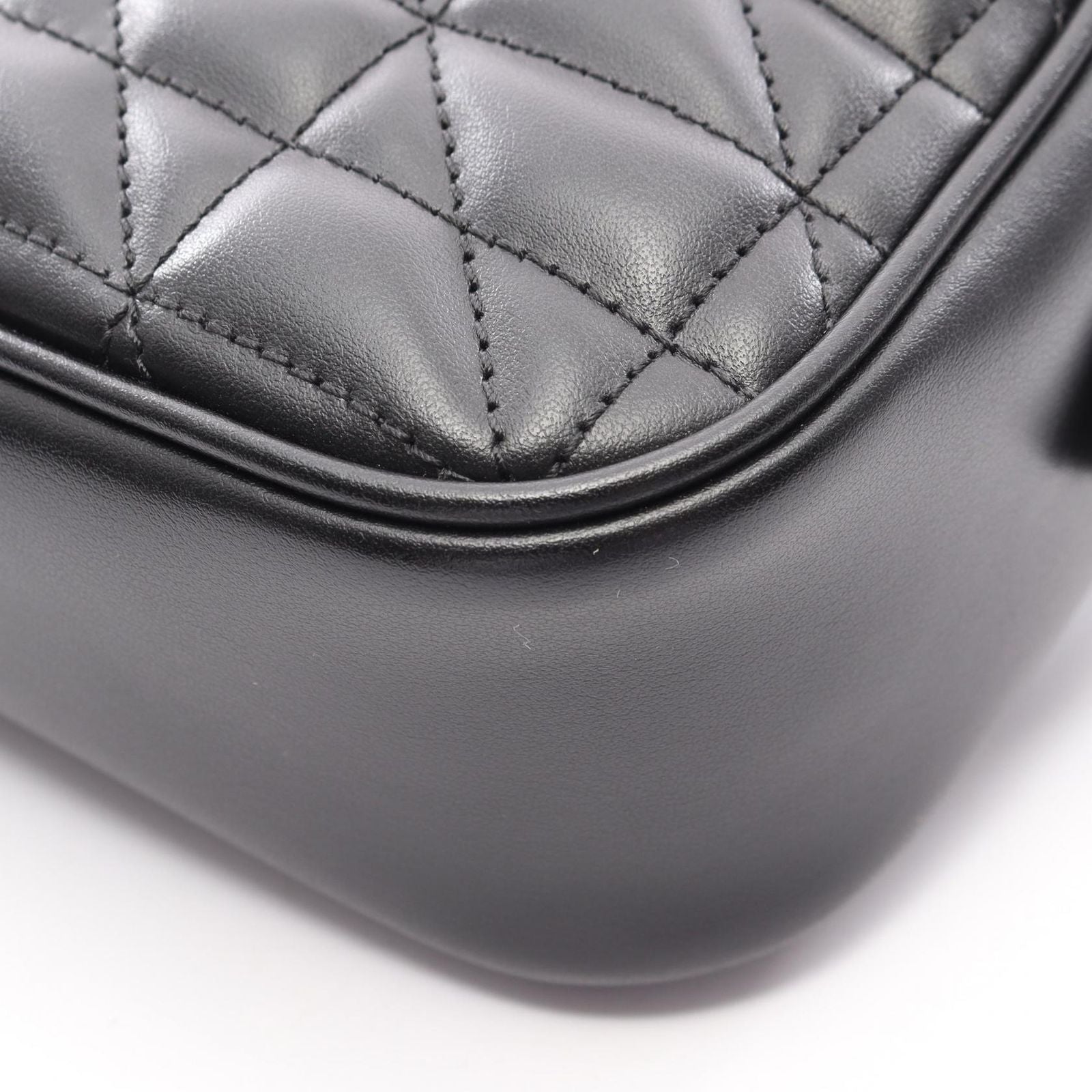 Gucci Shoulder Bag GG Marmont Black Leather Small — view 6