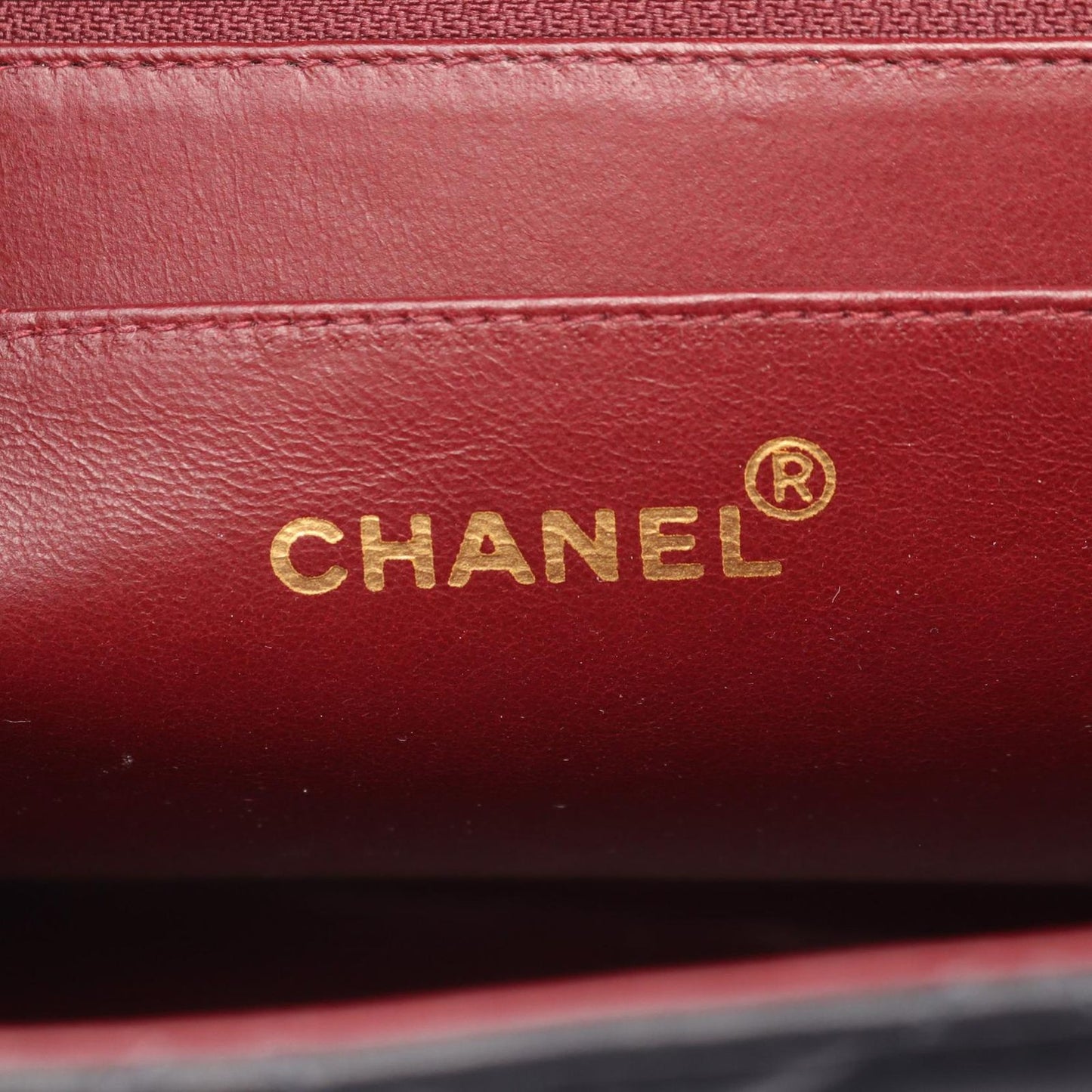 Chanel Shoulder Bag Big Quilted 34 Single Flap Black Lambskin Chain — view 4