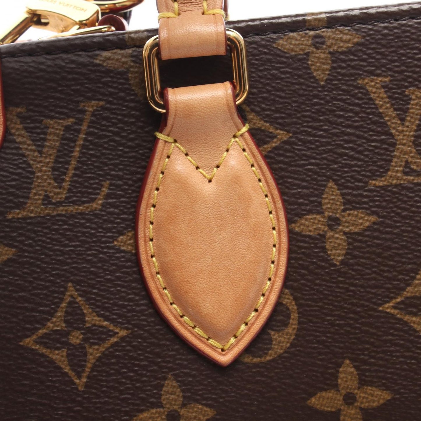 Louis Vuitton Handbag Sac Plat BB 2-Way Canvas Leather Sac Pla BB — view 7