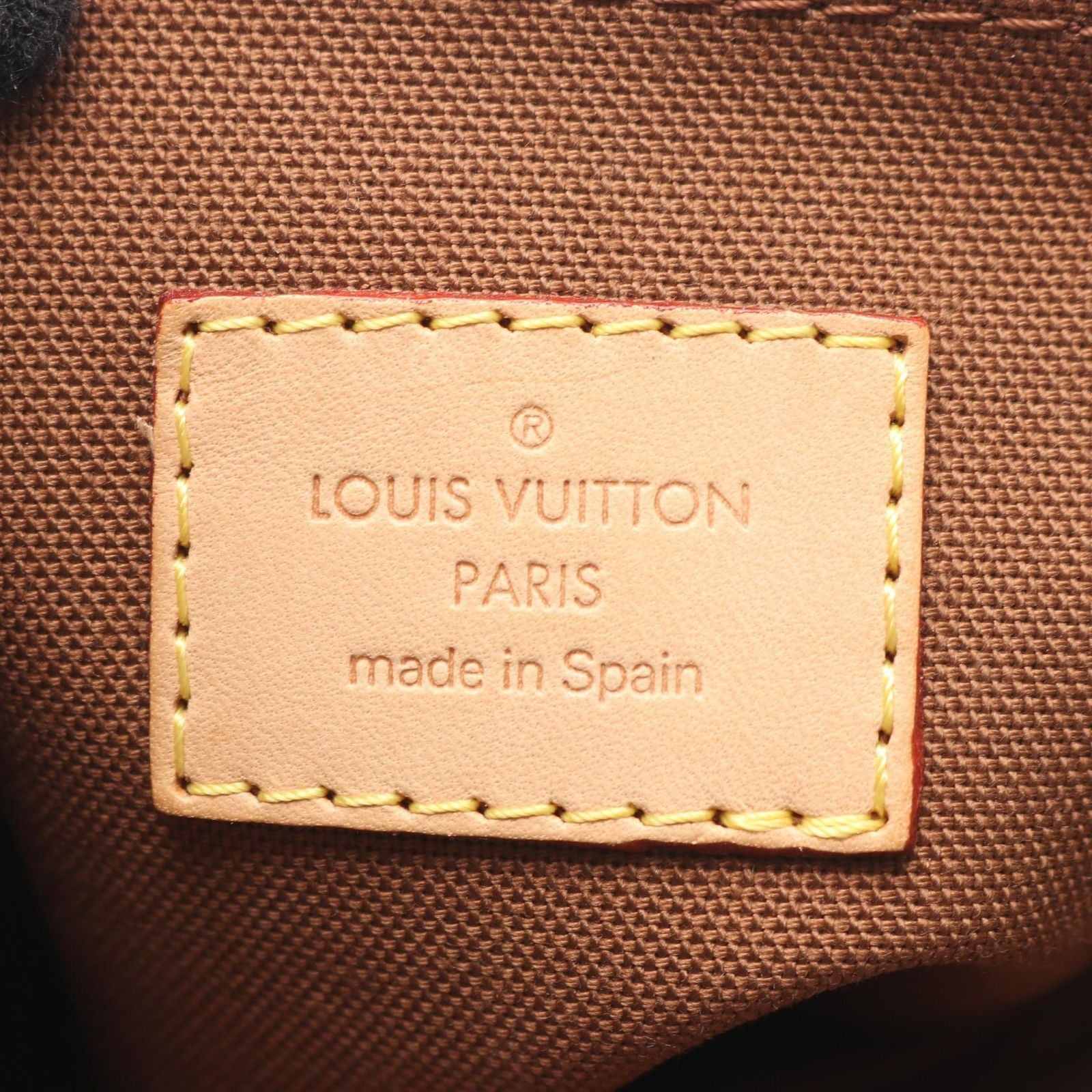 Louis Vuitton Shoulder Bag Odeon PM Canvas Leather — view 4