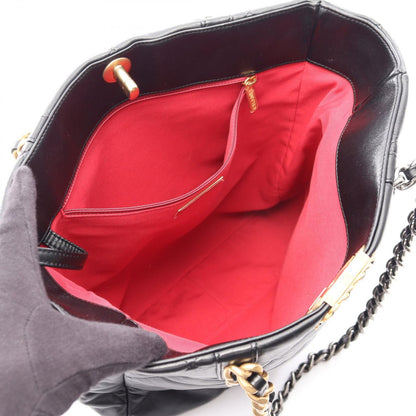 Chanel Shoulder Bag 19 Black Lambskin 19 Quilted Chain — view 3
