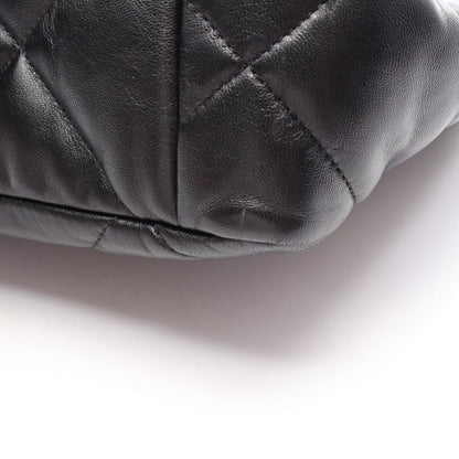 Chanel Shoulder Bag 19 Black Lambskin 19 Quilted Chain — view 7
