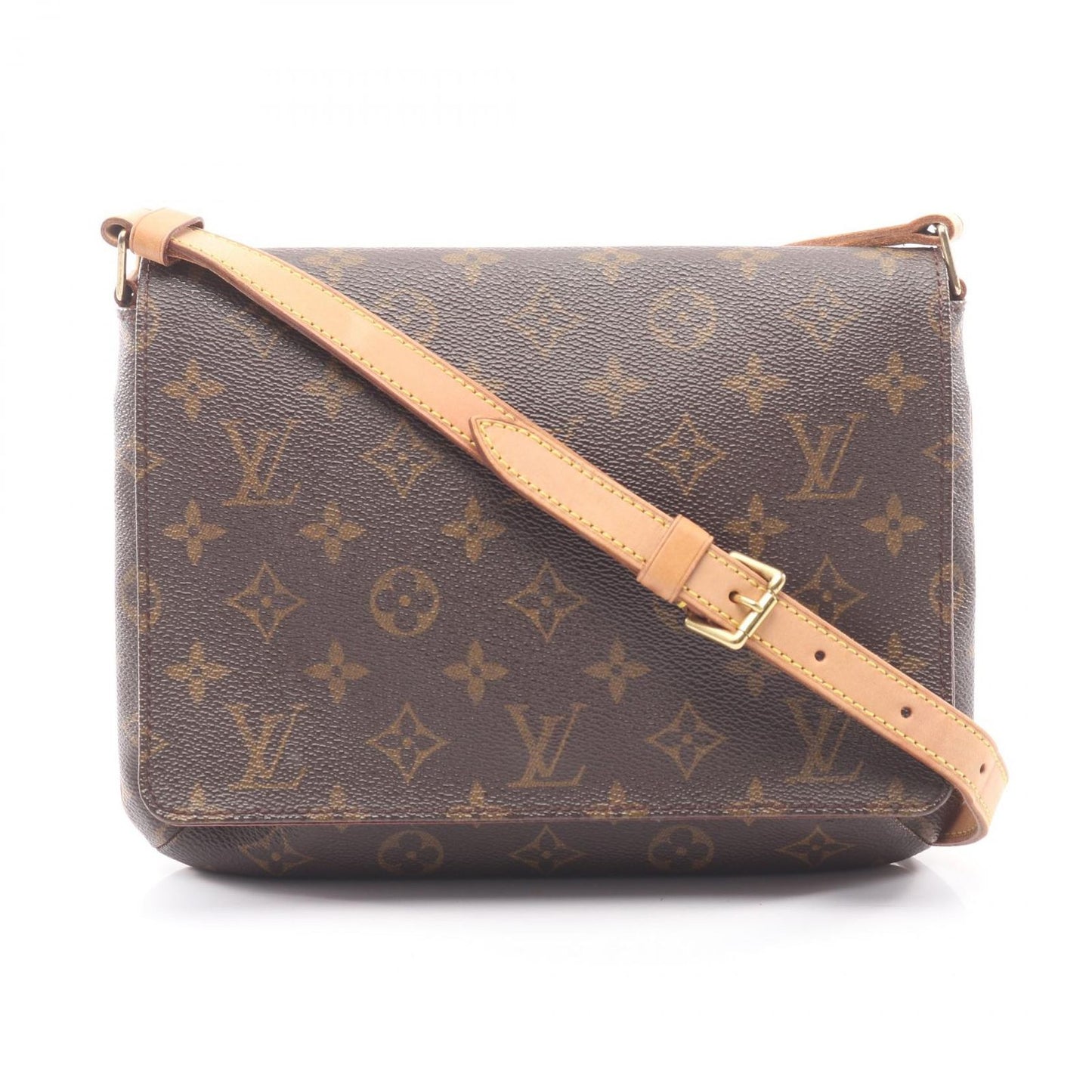 Louis Vuitton Shoulder Bag Musette Tango Short Strap Canvas Leather