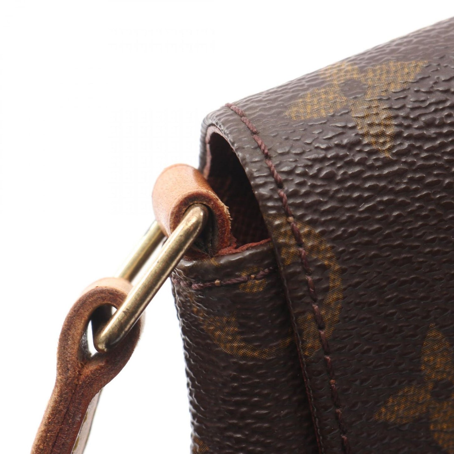 Louis Vuitton Shoulder Bag Musette Tango Short Strap Canvas Leather — view 7