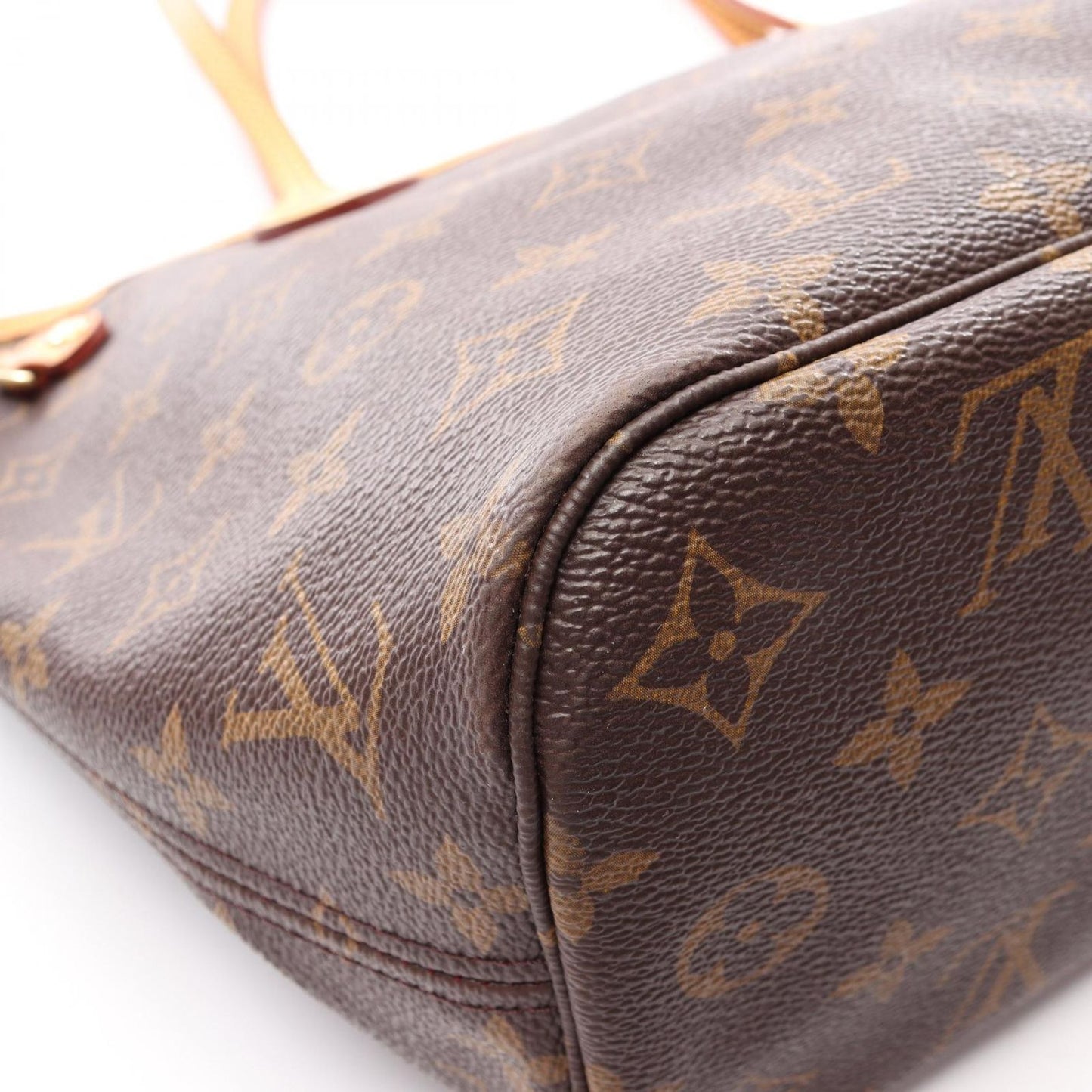 Louis Vuitton Tote Neverfull PM Pivoine Canvas Leather — view 8