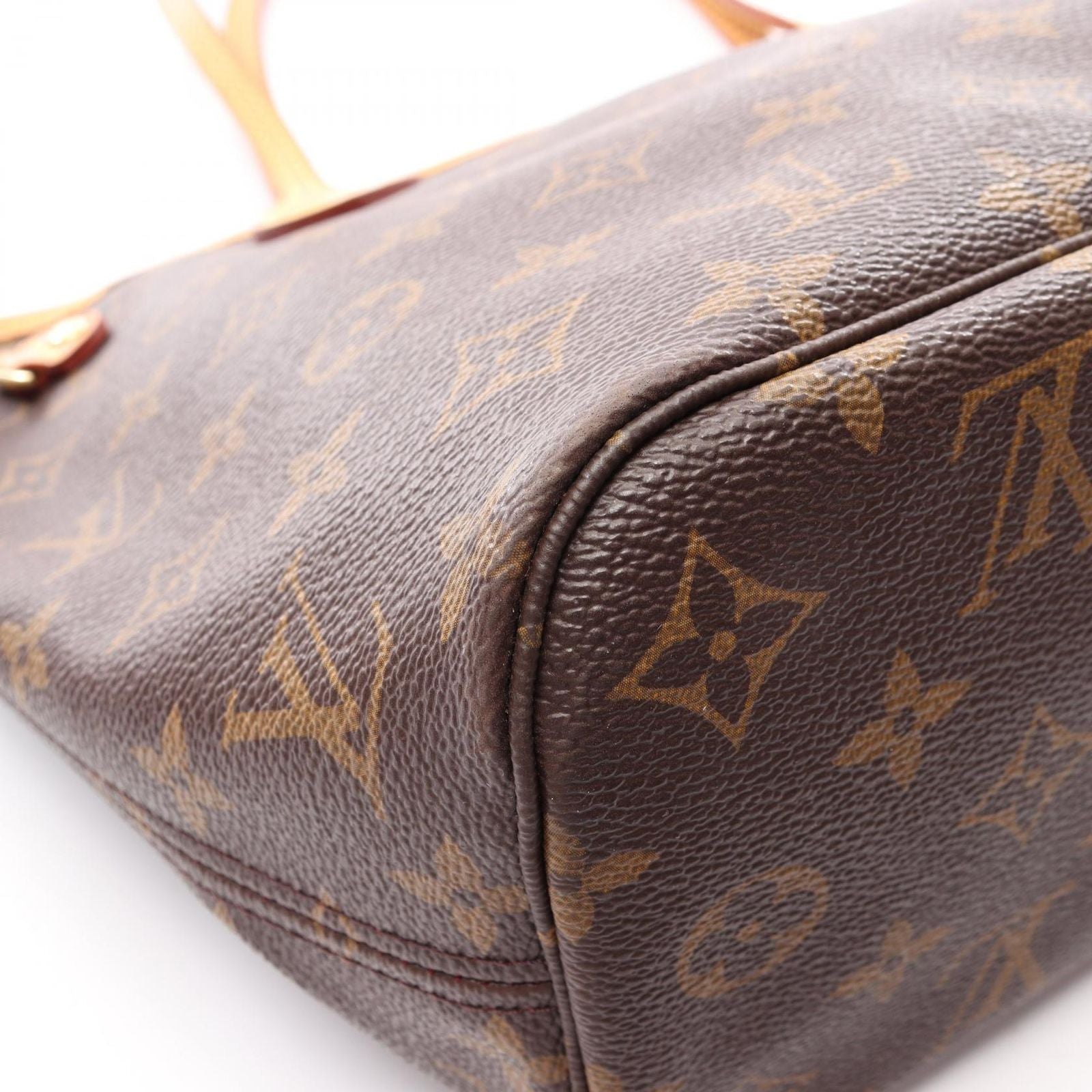 Louis Vuitton Tote Neverfull PM Pivoine Canvas Leather — view 8
