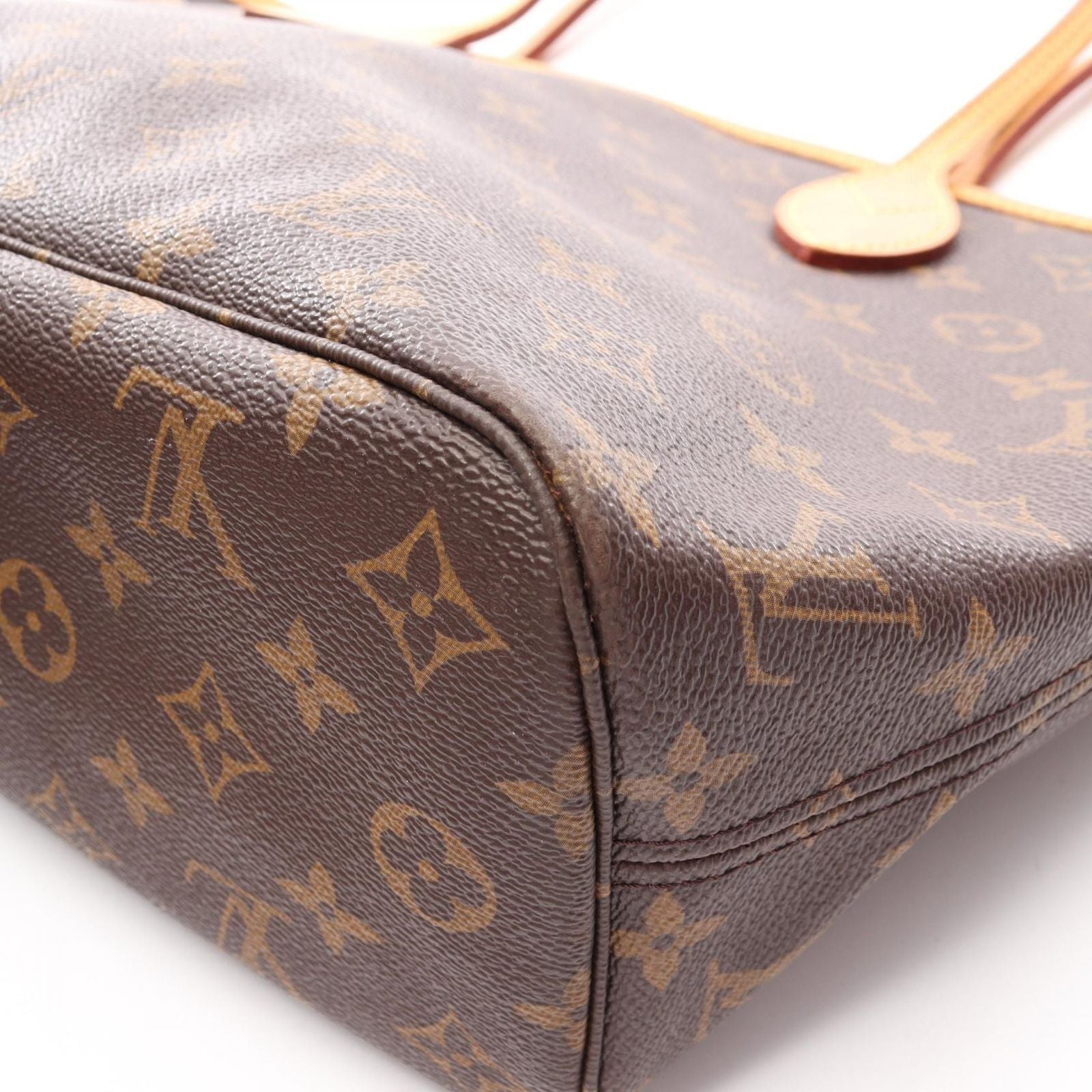 Louis Vuitton Tote Neverfull PM Pivoine Canvas Leather — view 7