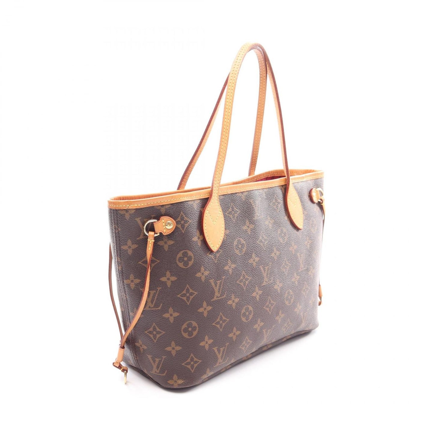 Louis Vuitton Tote Neverfull PM Pivoine Canvas Leather — view 2