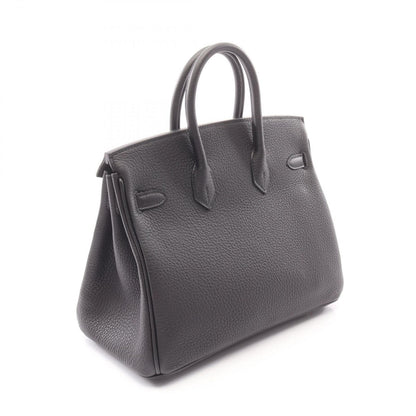 Hermes Handbag Birkin 25 Black Leather — view 2