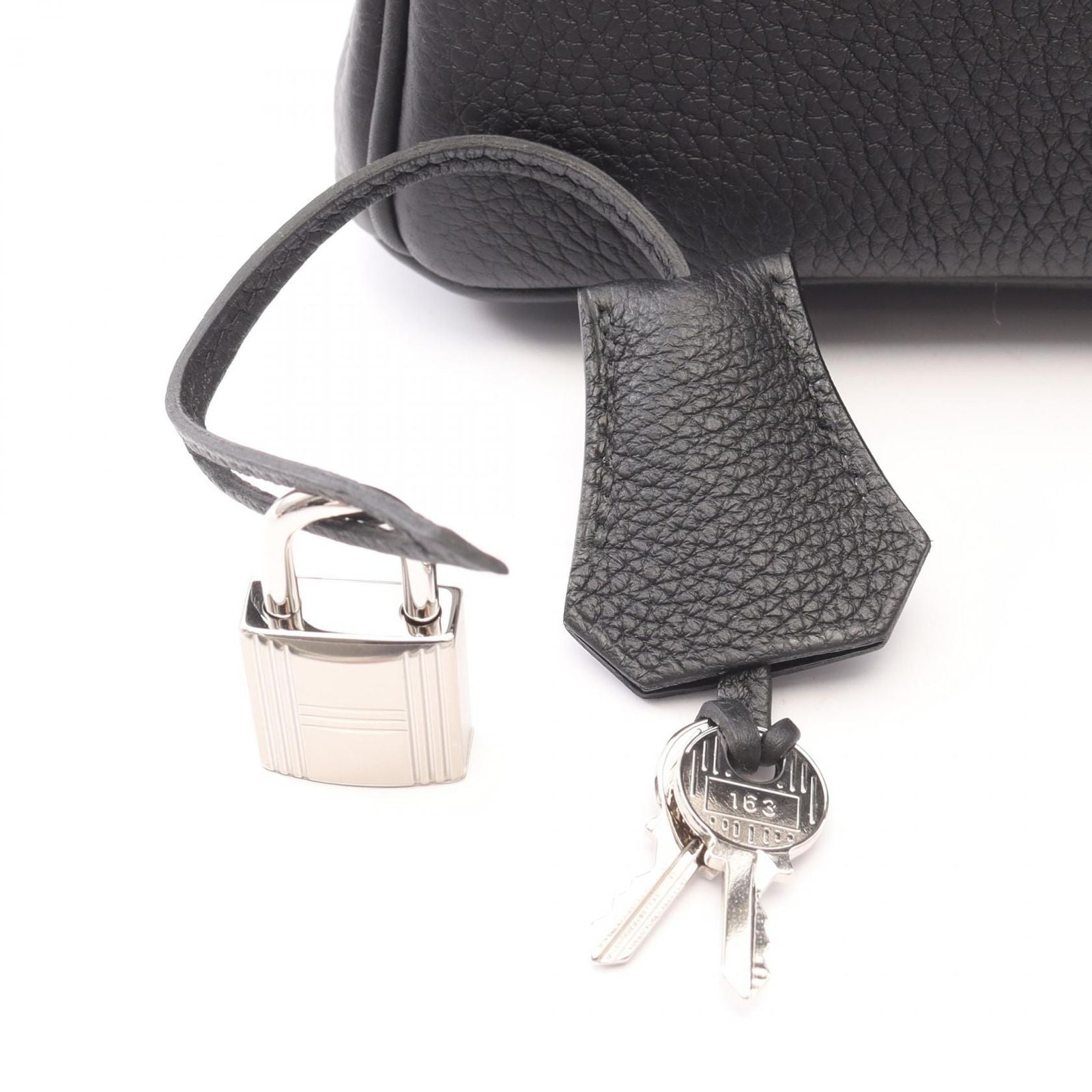 Hermes Handbag Birkin 25 Black Leather — view 5
