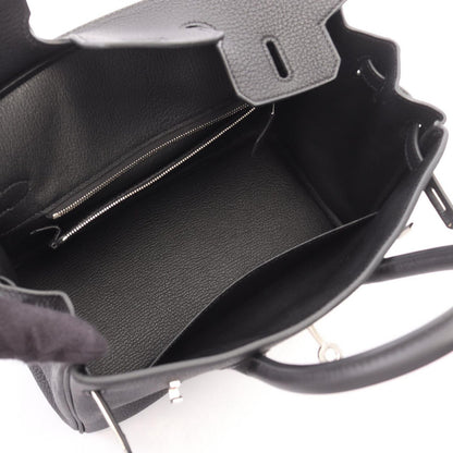 Hermes Handbag Birkin 25 Black Leather — view 3