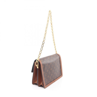 Louis Vuitton Shoulder Bag Dauphine MM Canvas Leather — view 2