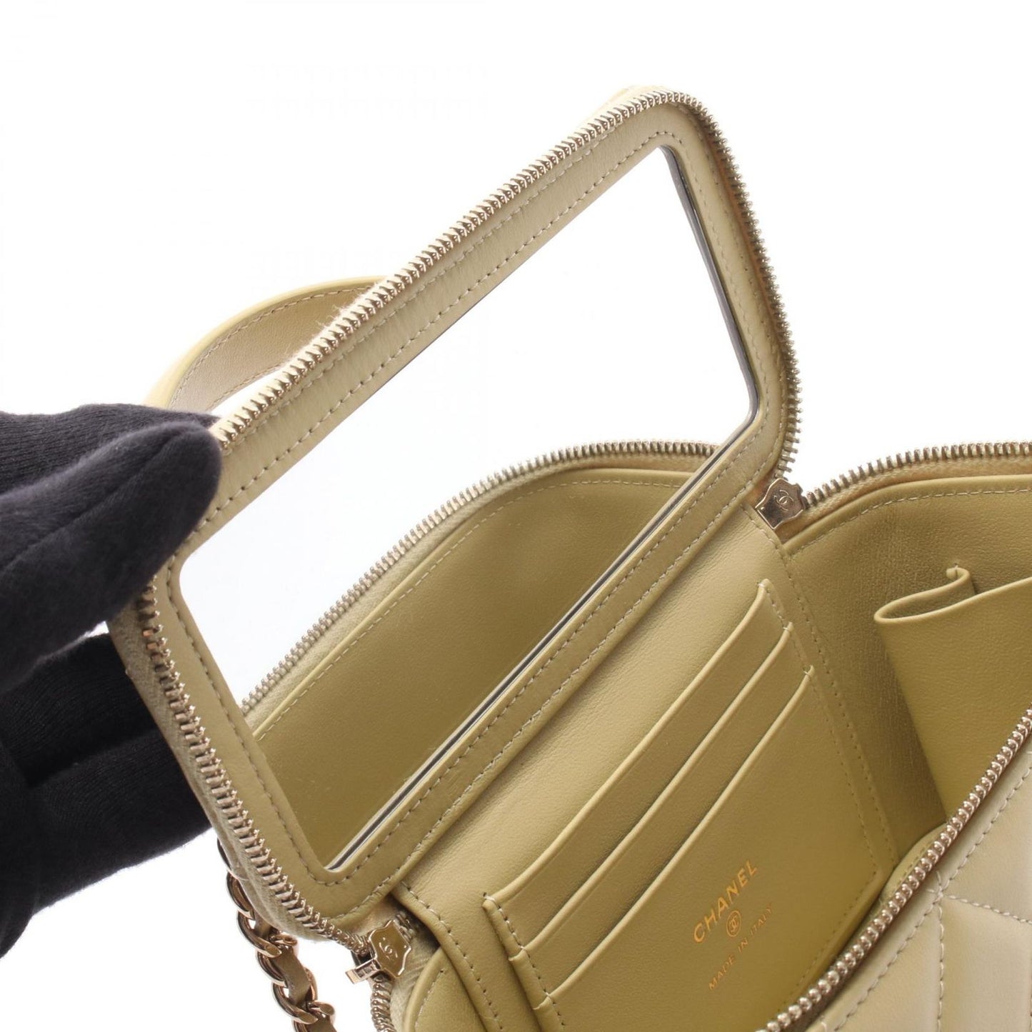 Chanel Shoulder Bag Quilted 2-Way Master de Lambskin Vanity Chain — view 9