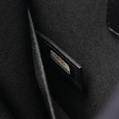Chanel Shoulder Bag Quilted Black Lambskin Chain — view 5