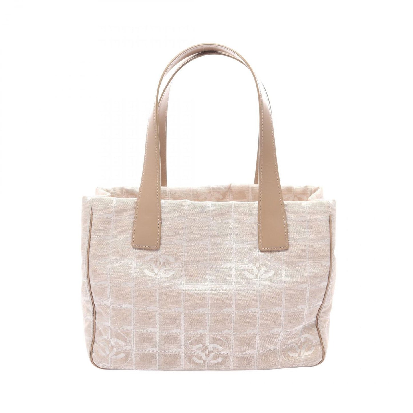 Chanel Tote New Travel Line PM Beige Leather New PM