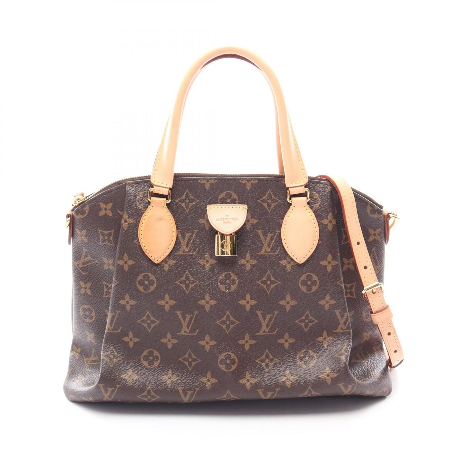 Louis Vuitton Handbag Rivoli MM 2-Way Canvas Leather