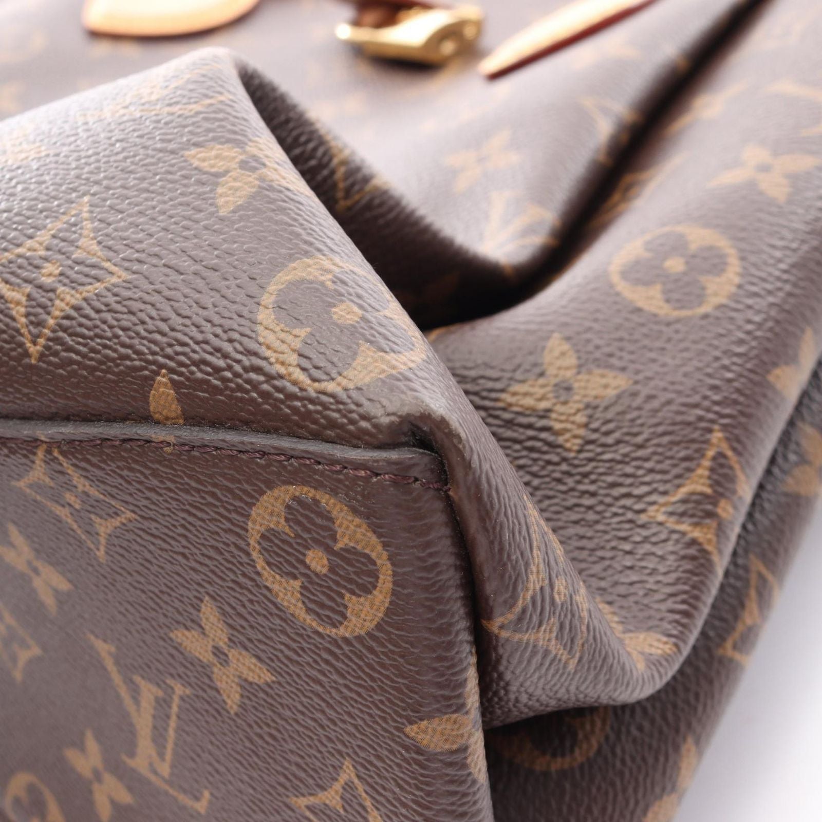 Louis Vuitton Handbag Rivoli MM 2-Way Canvas Leather — view 9