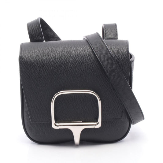 Hermes Shoulder Bag Della Cavalleria Mini Black