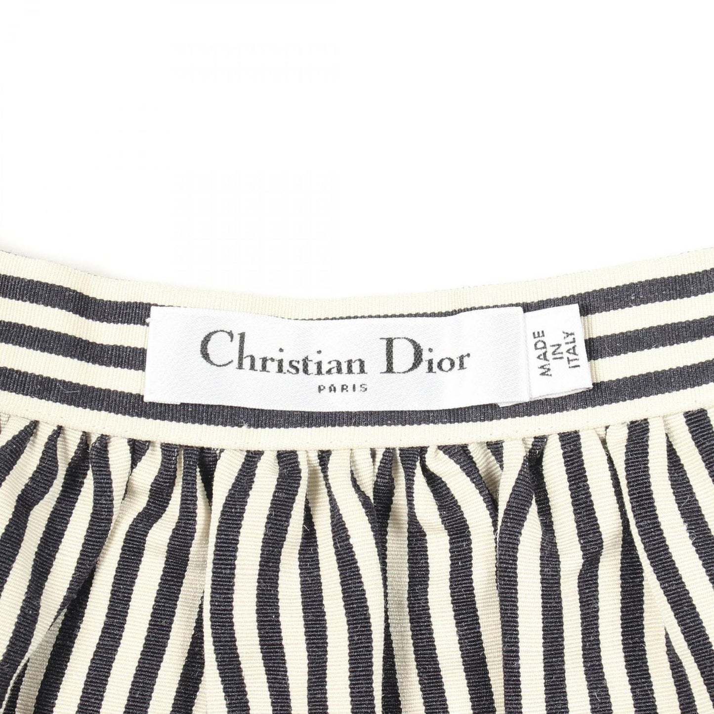 Dior Skirt Cruise Striped Fabric Silk — view 3