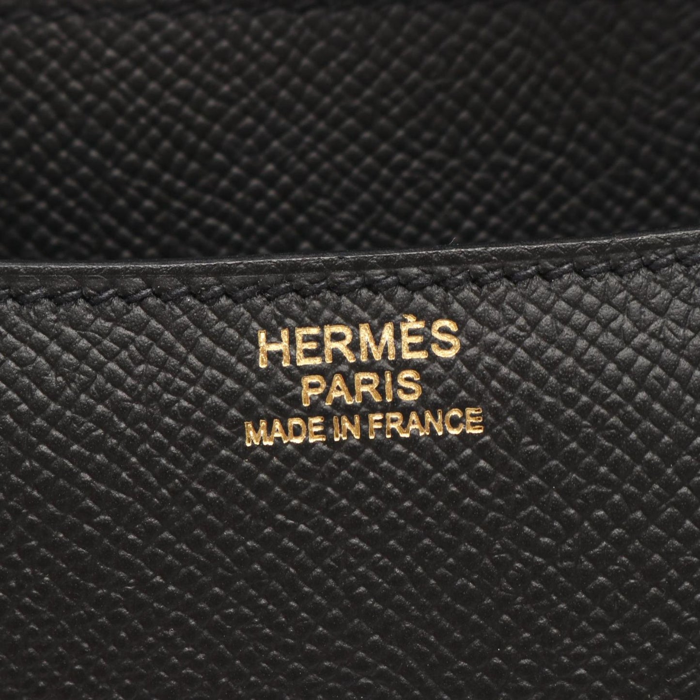 Hermes Shoulder Bag Constance 3 24 Black Leather — view 4