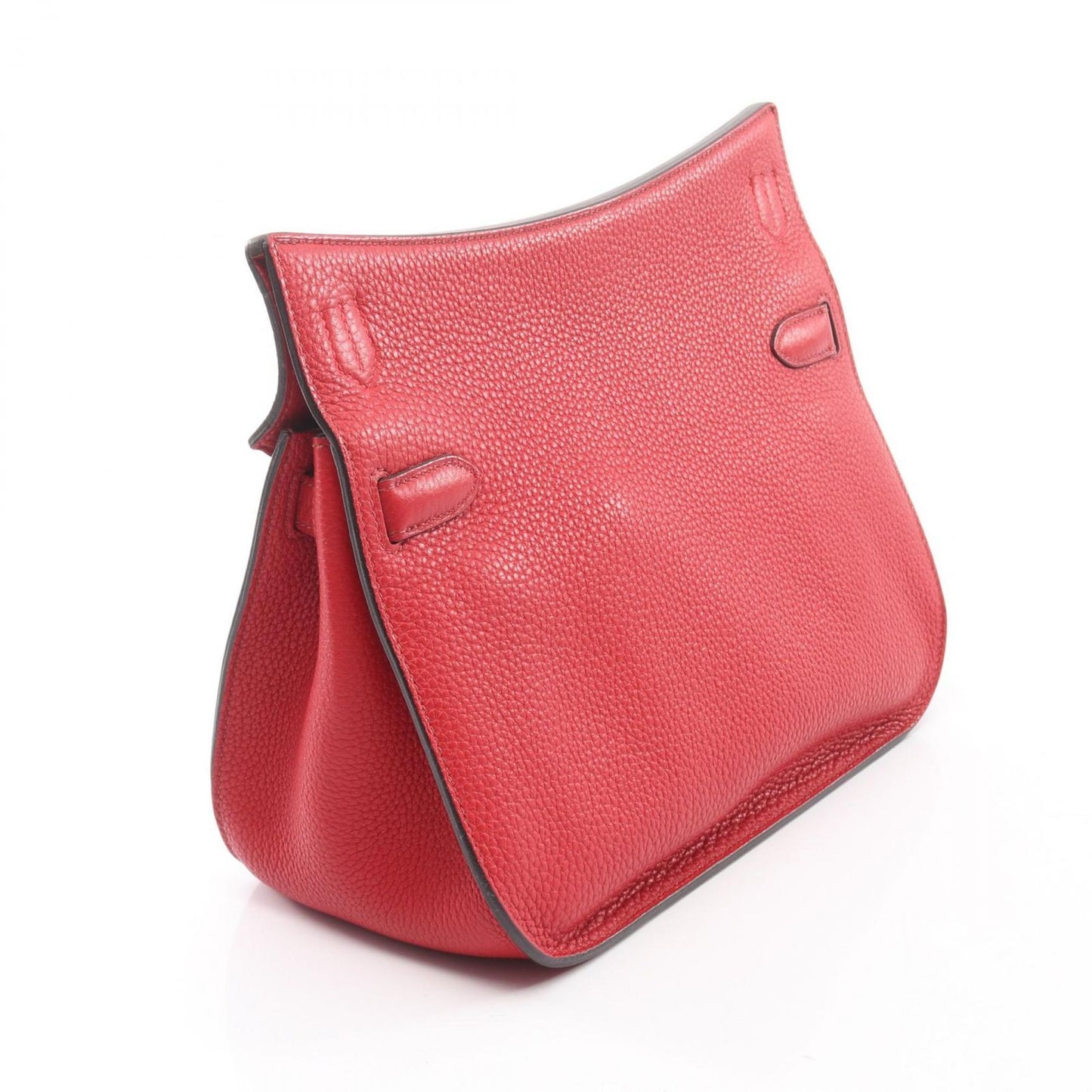 Hermes Shoulder Bag Gipsiere 28 Rouge Casac Ash le Jucasack Ash Leather — view 2