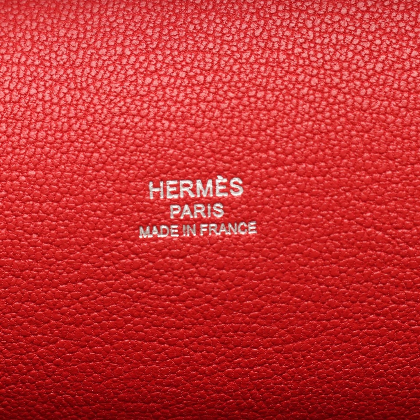 Hermes Shoulder Bag Gipsiere 28 Rouge Casac Ash le Jucasack Ash Leather — view 4