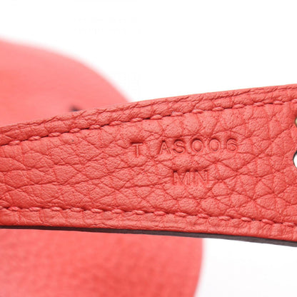 Hermes Shoulder Bag Lindy 26 Rouge Pivoine Leather — view 5
