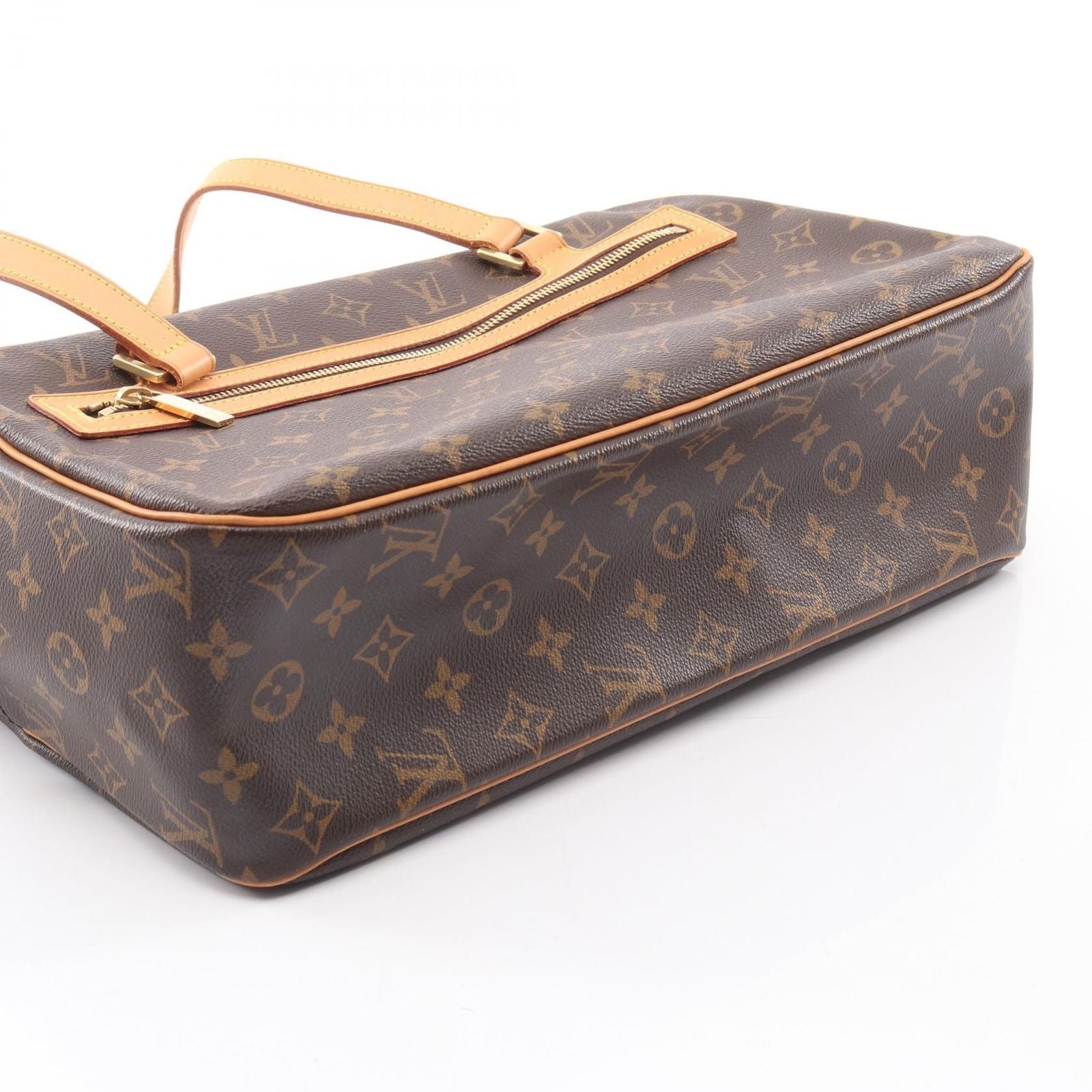 Louis Vuitton Shoulder Bag Cite GM Co Ting Canvas Leather Ready — view 6