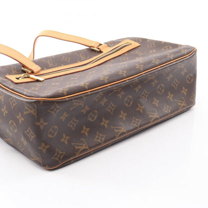 Louis Vuitton Shoulder Bag Cite GM Co Ting Canvas Leather Ready — view 6