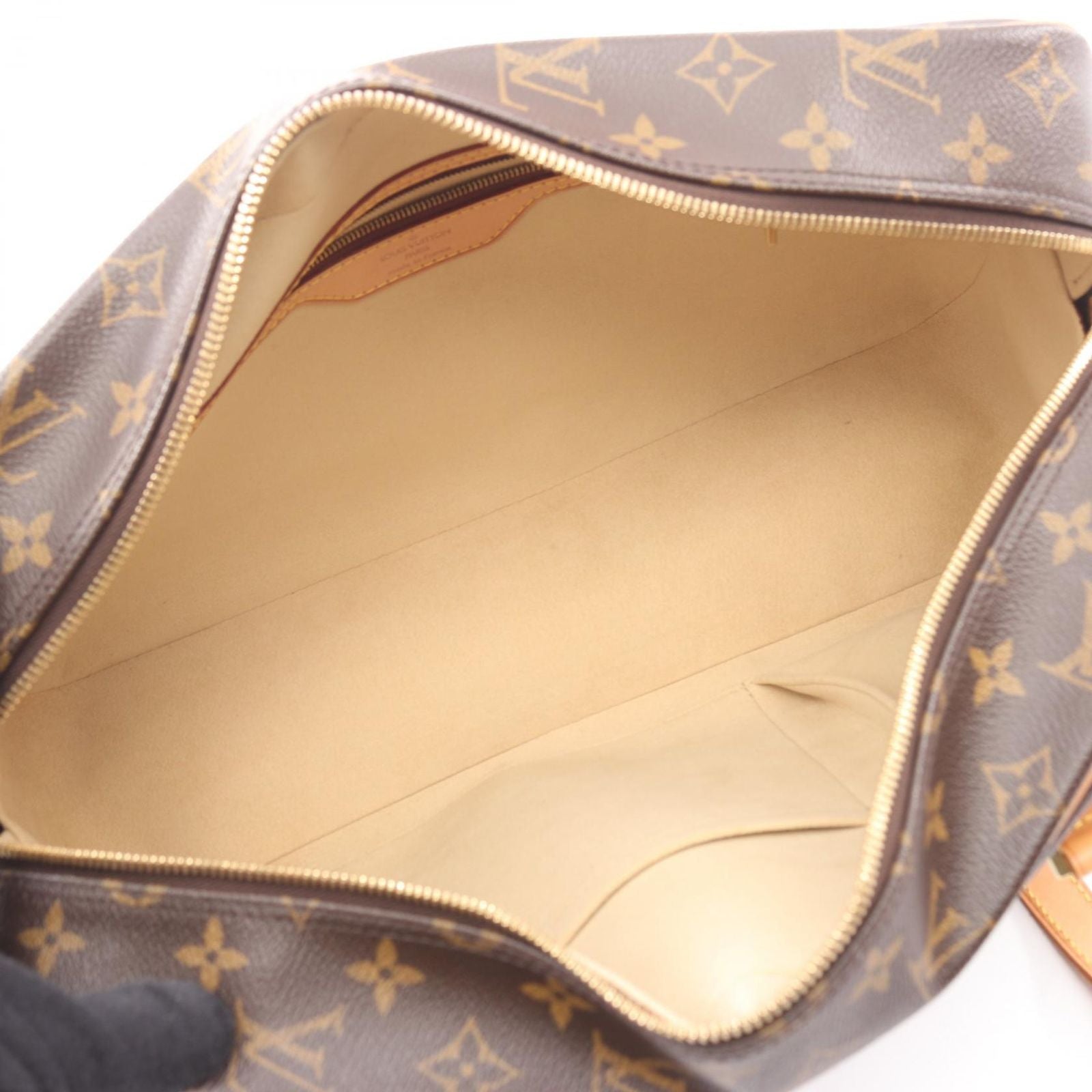 Louis Vuitton Shoulder Bag Cite GM Co Ting Canvas Leather Ready — view 3