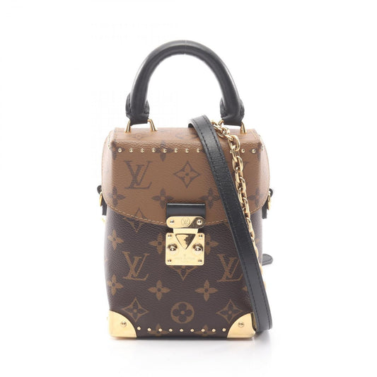 Louis Vuitton Handbag Camera Box 2-Way Canvas Leather