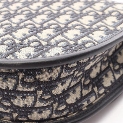 Dior Shoulder Bag Gallop Navy Canvas Leather — view 6