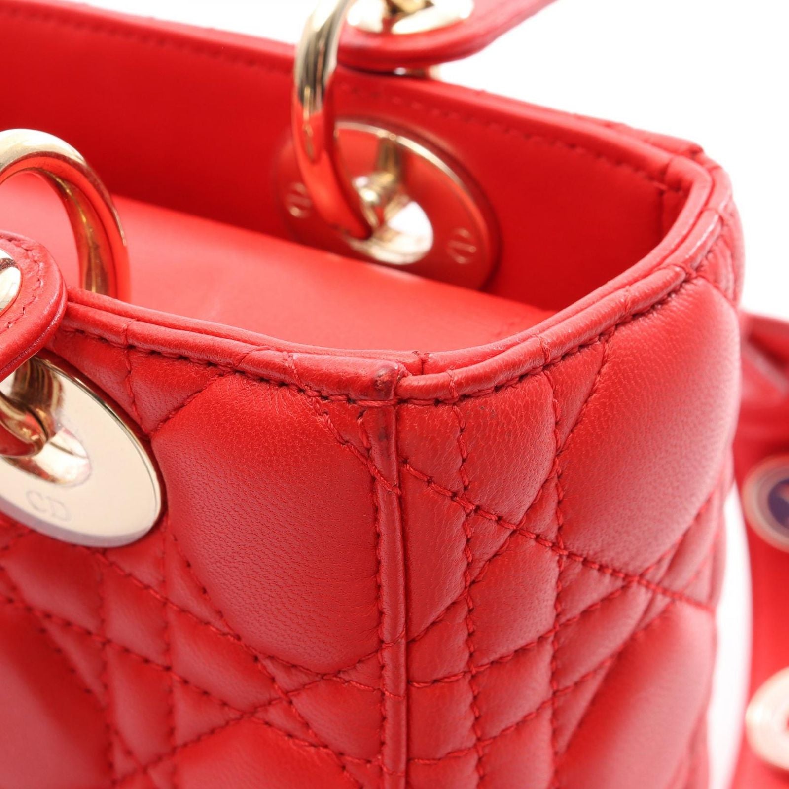 Dior Handbag Lady Dior MY Abcdior Lady Dior Smo Cannage 2-Way — view 7